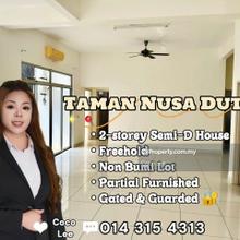 Jalan Duta, Taman Nusa Duta @ Partial Furnished 2-storey Semi-D House