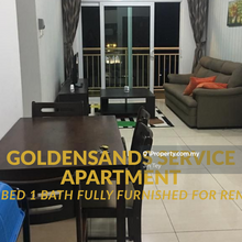 Golden Sands Seaview Residence Jalan Mahmoodiah beside Hsa 1 Bed Rent