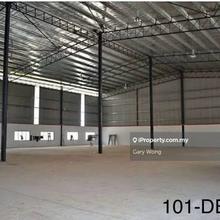 Facing Frontage Pandamaran Warehouse 30500sqft  Height 30ft for Rent