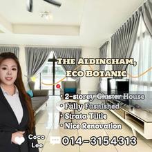 The Aldingham, Eco Botanic @ Fully Furnished 2-storey Cluster House