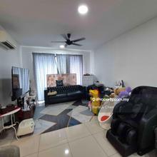 The Henge Kepong. 2 Carparks, Block D High Floor, Facing Swimming Pool