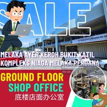 Ground Floor Shop Office at Ayer Keroh Kompleks Niaga Melaka Perdana