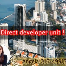 Gurney super luxury condo,free partially furnish direct developer unit