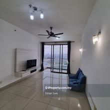 Partly Furnished/Renovated unit/Pool View/High Floor/Good Condition
