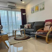 Fully furnish mid floor unit facing Balakong for sale