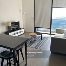 Modern studio connected to LRT station 