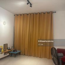 Aircond only available at living area, partially furnished included