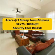 Gated Guarded, 3 Storey Semi D, 3000sqft