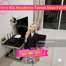 Johor Bahru Ksl Residence Taman Daya Fully Furnished 3bed