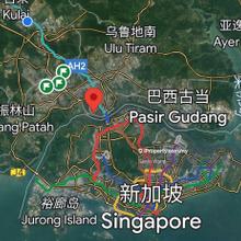 Sea front commercial land