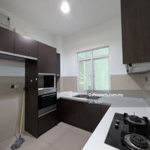 Amaya Saujana Unfurnished middle floor unit for rent. 