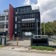 Spacious 3 Storey Semi D Factory Bukit Jelutong, Shah Alam