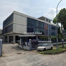 3 Storey Semi-D Factory at Bukit Jelutong For Sale/Rent