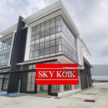 New 3 Storey Semi-D Factory Facing Highway Valdor Near Batu Kawan