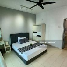 Master Room, Cassia Condo Fully Furnish Free Utilities at Butterworth