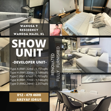 Brand New Show Unit. Developer Unit. Renovated Fully Furnished Unit.