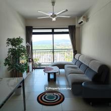 Full loan 2 room service apartment at the garden residence mutiara mas