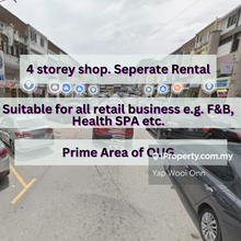 4 Storey Shop for Rent in Taman United. 