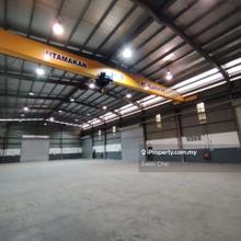 Taman Perindustrian Meranti Utama Corner Lot Detached Factory For Rent