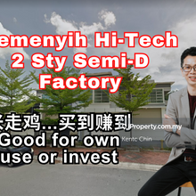 Semi-D Factory with 2-Sty Office, Semenyih Hi Tech Industrial Park