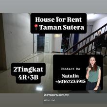 Taman Sutera House for Rent
