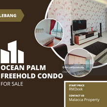 Freehold Condo 24hr Security Guard Swimming Pool Ocean Palm Klebang