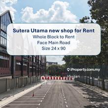 Sutera Utama New Shop for Rent