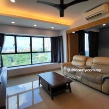 The Leafz Fully Furnished Fully Aircond 1025sqft 4 Aircond For Rent !!