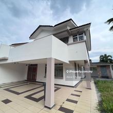 Gated & guarded corner lot Terrance for rent 