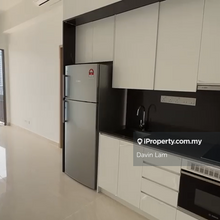 Partial furnished unit with balcony. Facing KLCC