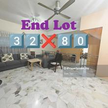 End Lot with eatra land