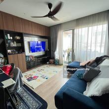 Fully furnished balcony unit available now