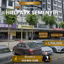 Hillpark Residence, Semenyih 2 Storey Shoplot (Corner) For Sale