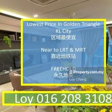 Cheapest in Bukit Bintang Best Unit Walk to MRT TRX Bukit Bintang