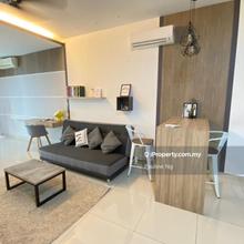 Twin Galaxy Residence fully furnished and renovated studio for sale