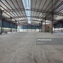 Newly Completed Iks Factory at Bukit Minyak For Rent