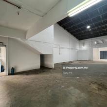 Cheap Adjoining 1.5 Storey Link Factory for Rent @ Kajang Utama