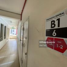 Titiwangsa condo, low floor with 2 units of 2 bedrooms after renovated