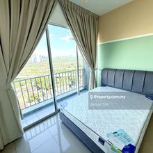 Fully Furnished Balcony Room, Ready to Move In! 30m to LRT!