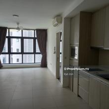 Partly furnished unit for rent