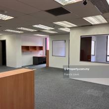 Nice corner lot office. with 2 rooms, wet pantry and open space!