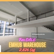 Emhub Kota Damansara Warehouse Office For Sale