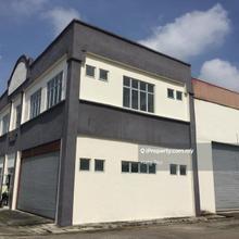 Meru Klang Semi Detached Factory with 2 sty Office for Rent