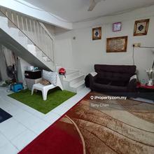 2 storey terrace low cost house Ampang Taman Cempaka rumah teres sale