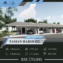 Brand New Single Storey Terrace at Sri Pertiwi, Kuala Baram