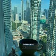 The Avare KLCC, mid floor, good view.  Partly furnished