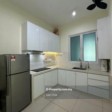 Good deal fully furnished and renovated unit for sale, 2 car parks.