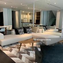 Duplex with double volum ceiling and balcony 