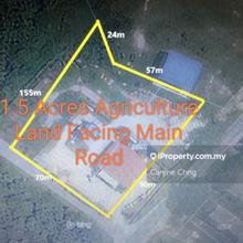 1.5 Acre Agriculture Land For Sale at Jln Sg Lalang Semenyi