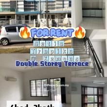 Setia Tropika @ Kempas Double Storey Terrace 4bed 3bath For Rent